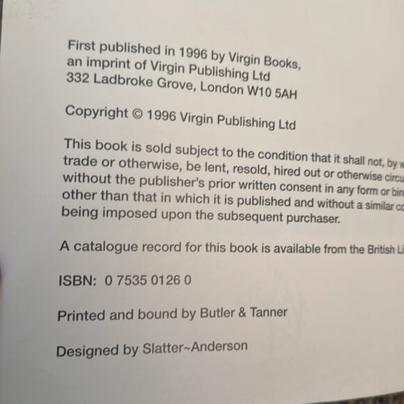 Spice Girls 1997 Official Book Of The Movie Spice World 1996 The Unofficial Book - Picture 4 of 13